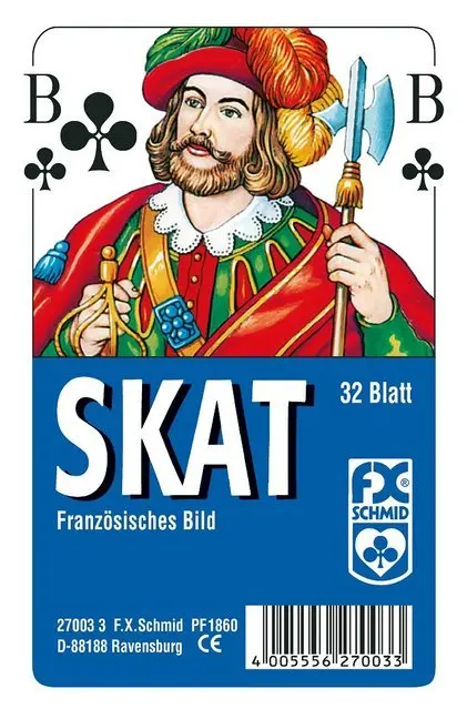 Cover: 4005556270033 | Skat, Französisches Bild (Spielkarten) | Spiel | Spiel | 27003 | 2008