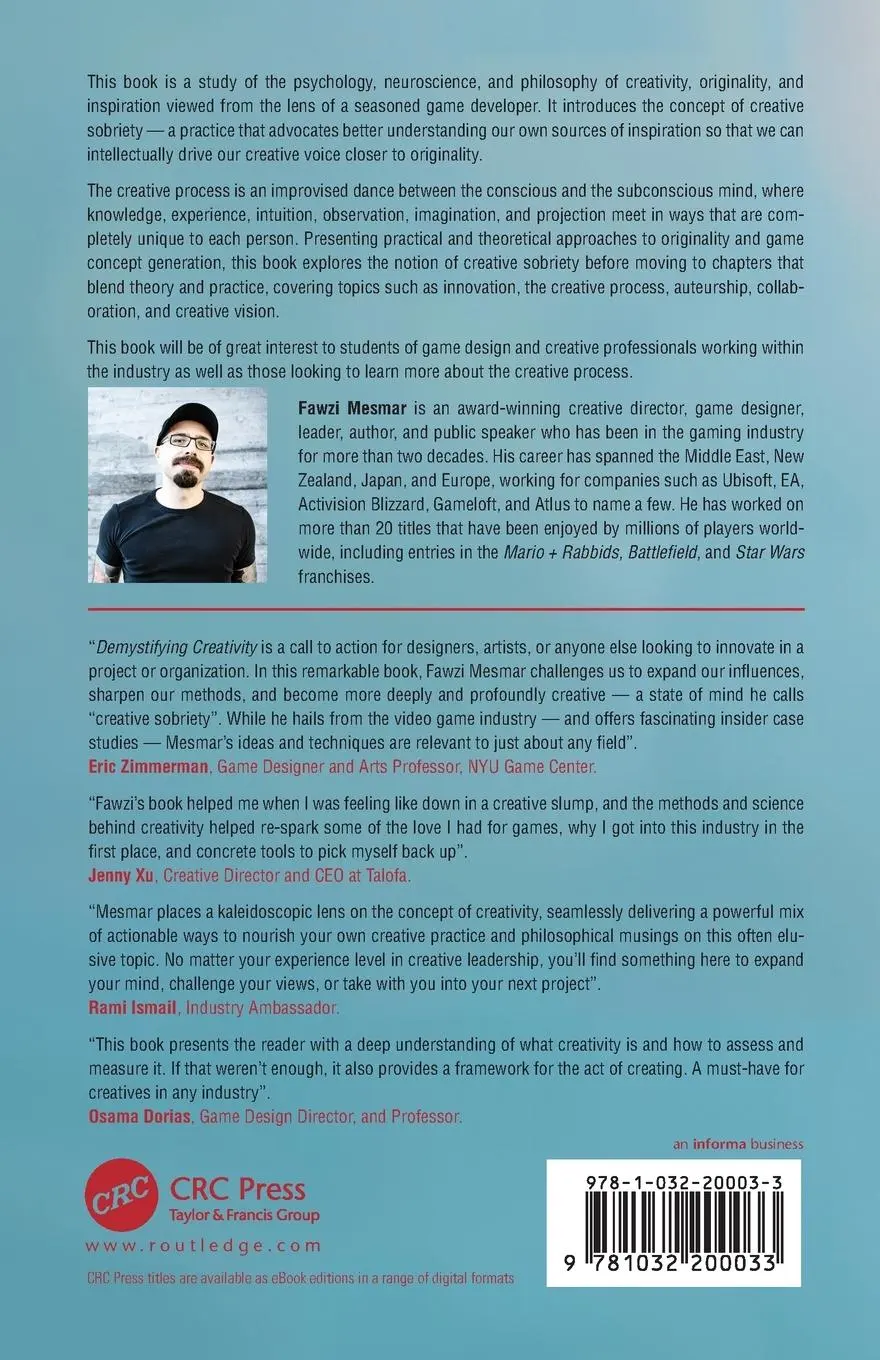 Rückseite: 9781032200033 | Demystifying Creativity | On Originality in Game Development | Mesmar