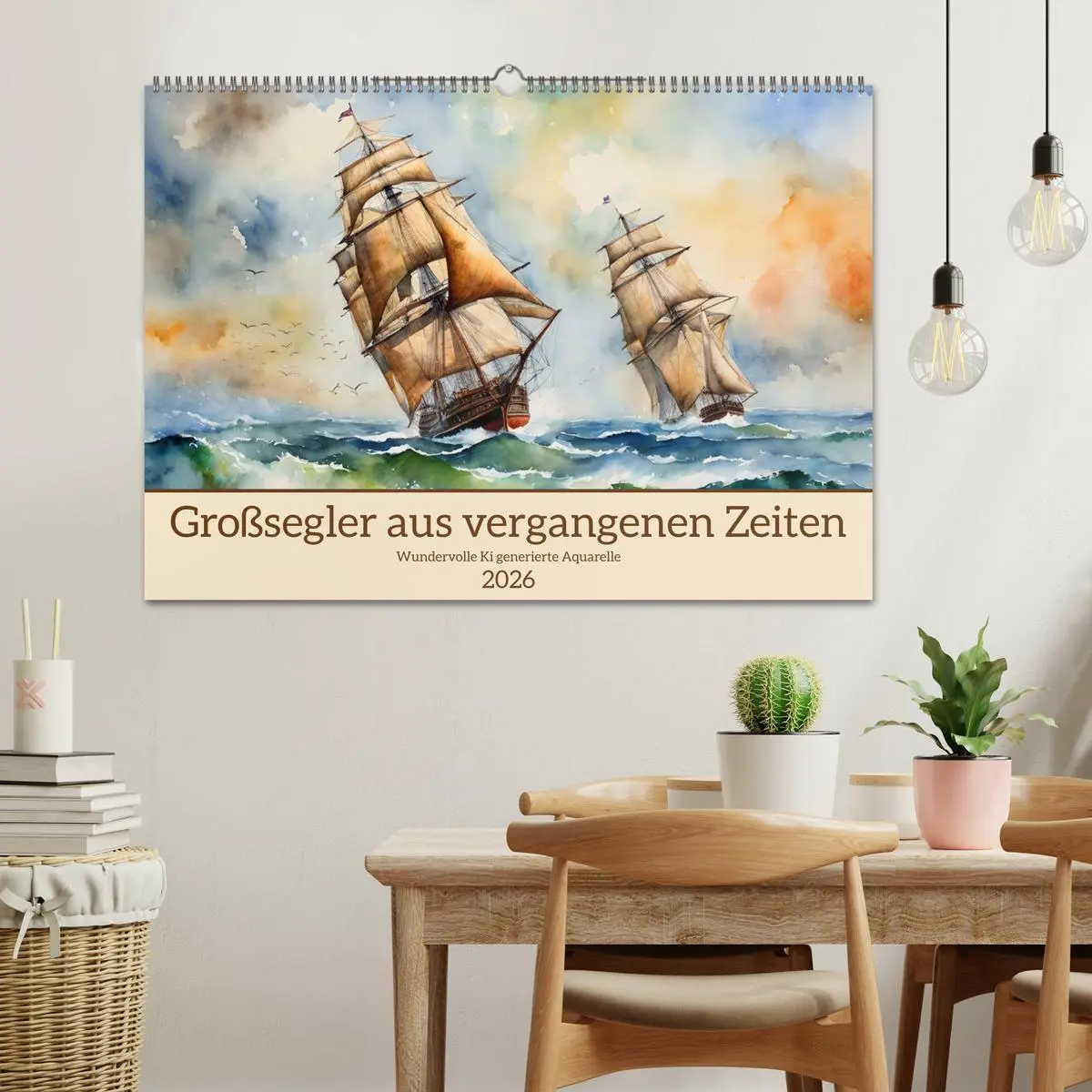 Bild: 9783457430033 | Großsegler aus vergangenen Zeiten (Wandkalender 2026 DIN A2 quer),...
