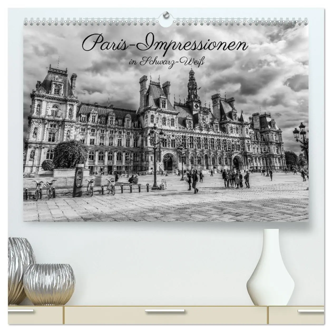 Cover: 9783457740033 | Paris-Impressionen in Schwarz-Weiß (hochwertiger Premium...