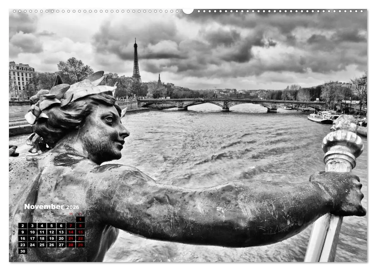 Bild: 9783457740033 | Paris-Impressionen in Schwarz-Weiß (hochwertiger Premium...