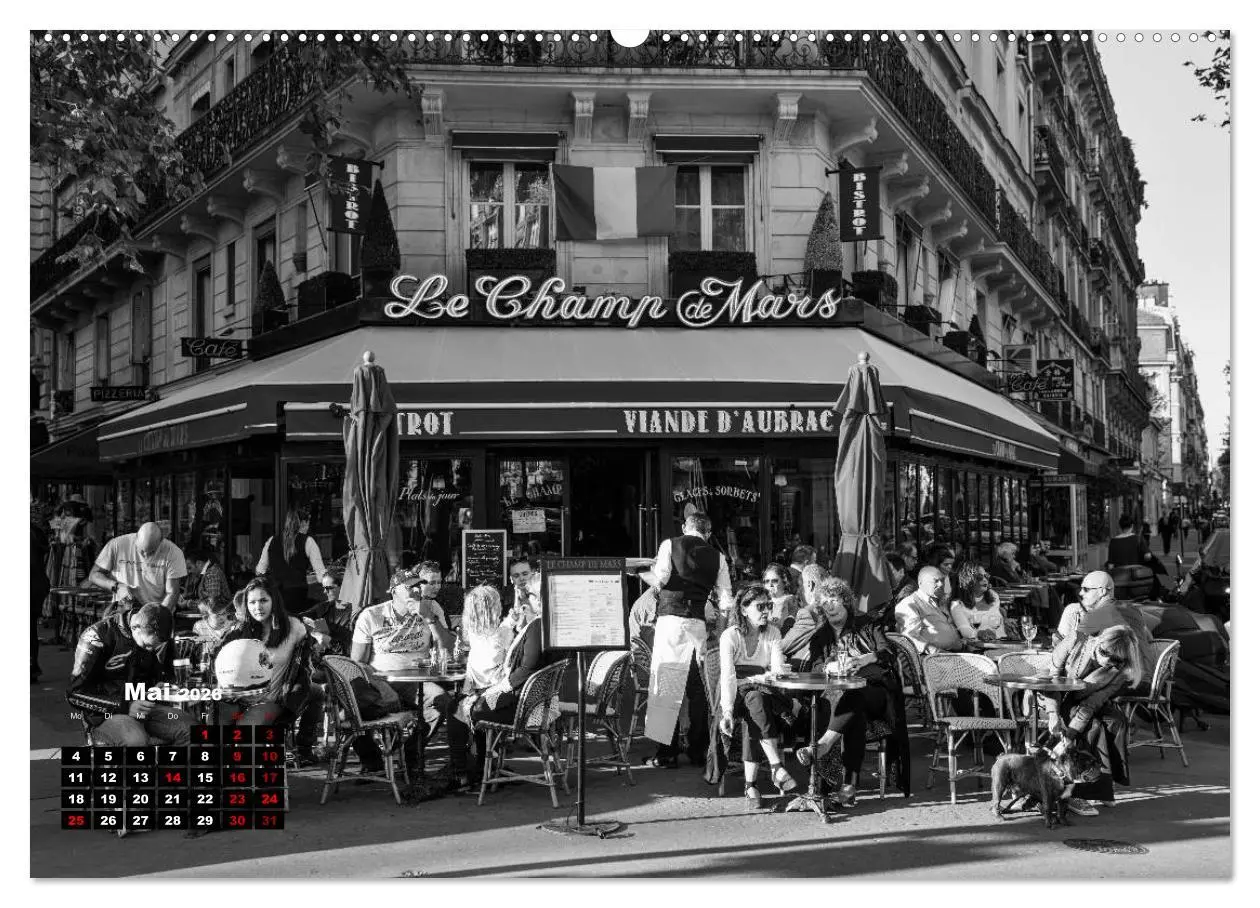 Bild: 9783457740033 | Paris-Impressionen in Schwarz-Weiß (hochwertiger Premium...