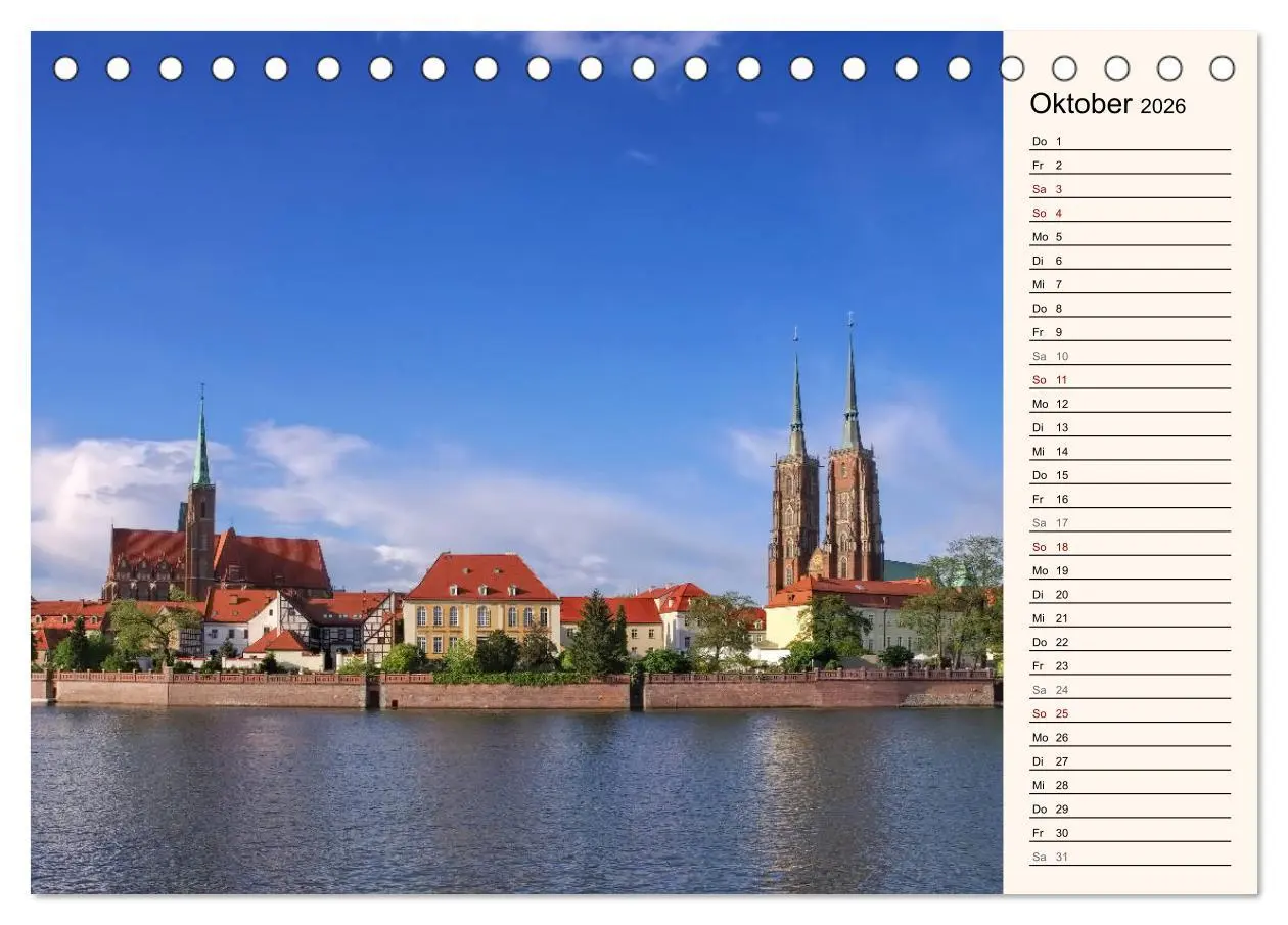 Bild: 9783457810033 | Breslau - Schlesiens Herz an der Oder (Tischkalender 2026 DIN A5...