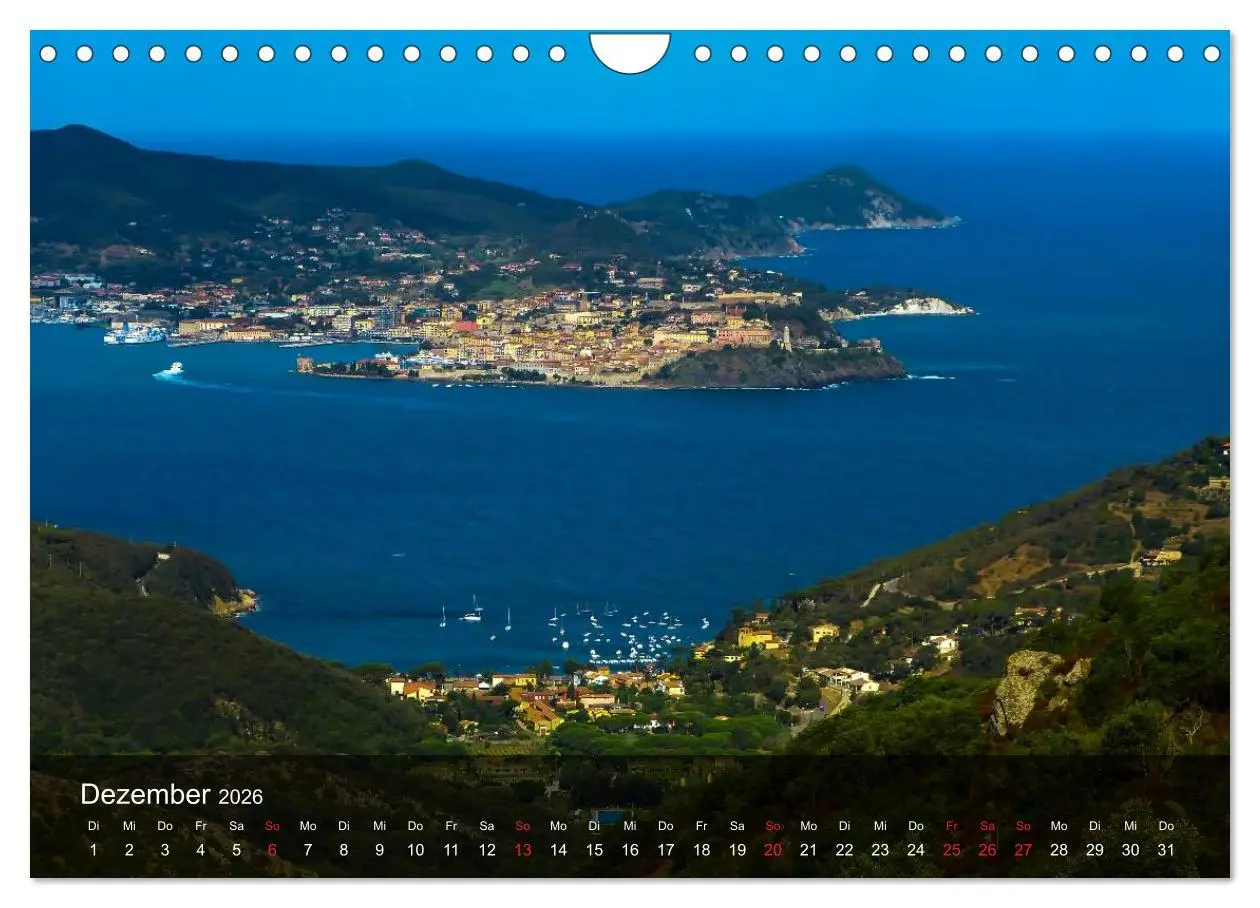 Bild: 9783516070033 | Zauberhaftes Elba (Wandkalender 2026 DIN A4 quer), CALVENDO...