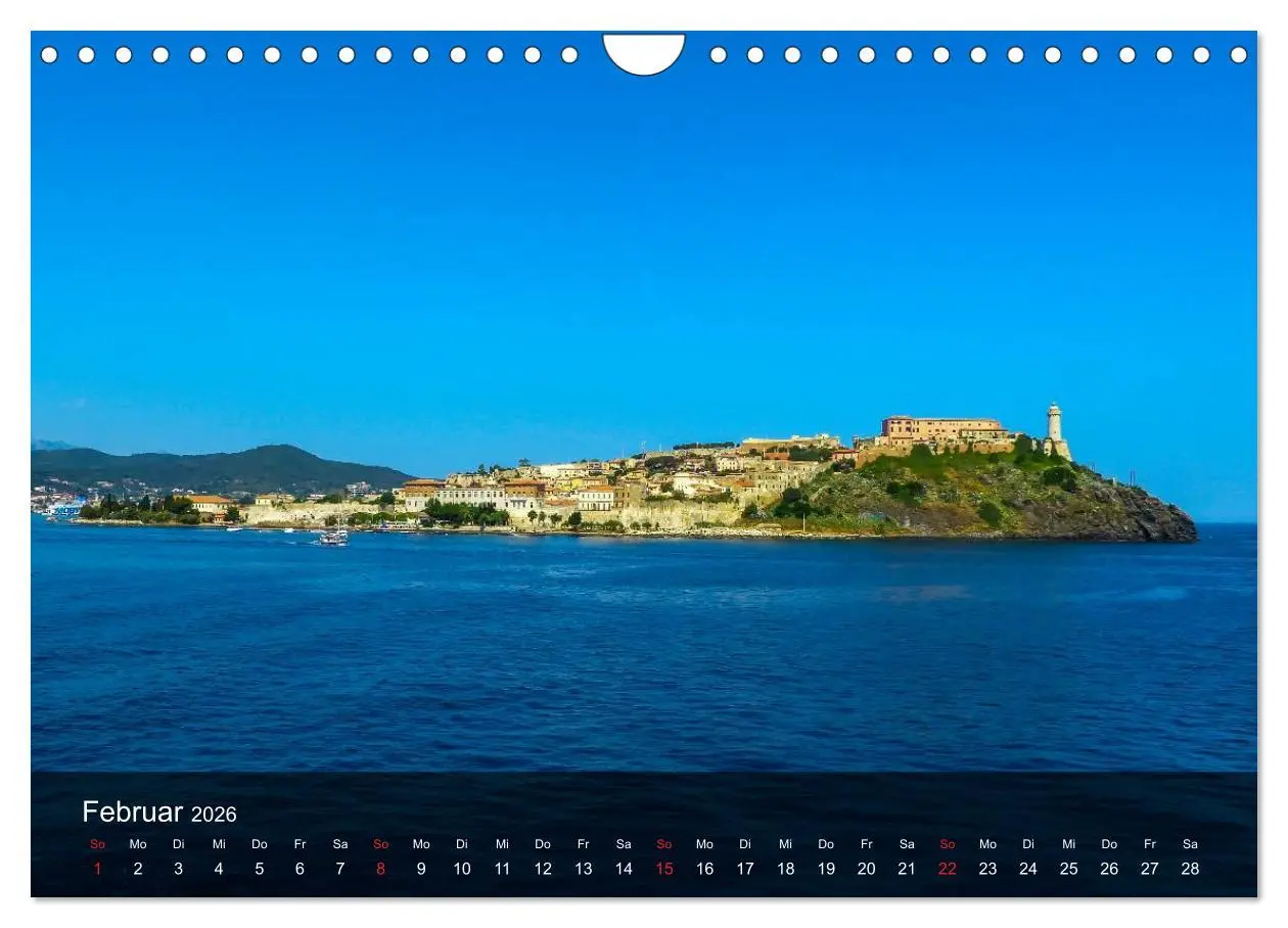Bild: 9783516070033 | Zauberhaftes Elba (Wandkalender 2026 DIN A4 quer), CALVENDO...