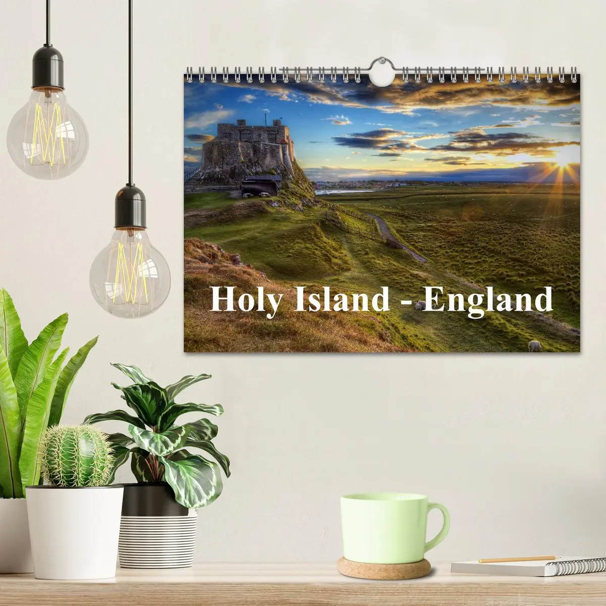 Bild: 9783516140033 | Holy Island - England (Wandkalender 2026 DIN A4 quer), CALVENDO...