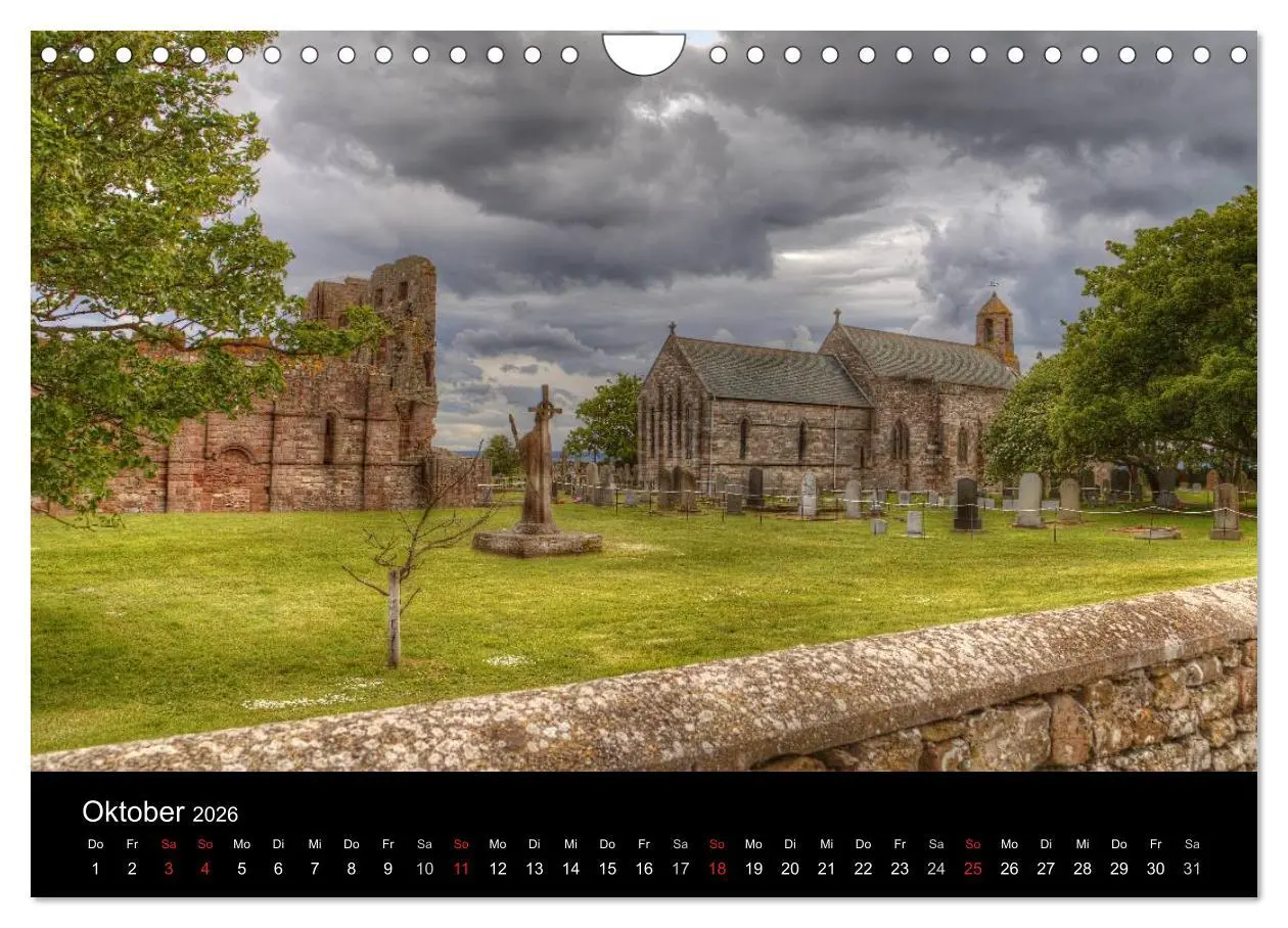 Bild: 9783516140033 | Holy Island - England (Wandkalender 2026 DIN A4 quer), CALVENDO...