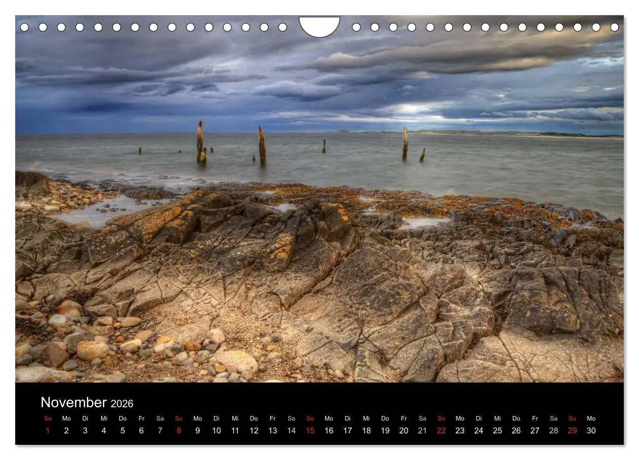 Bild: 9783516140033 | Holy Island - England (Wandkalender 2026 DIN A4 quer), CALVENDO...