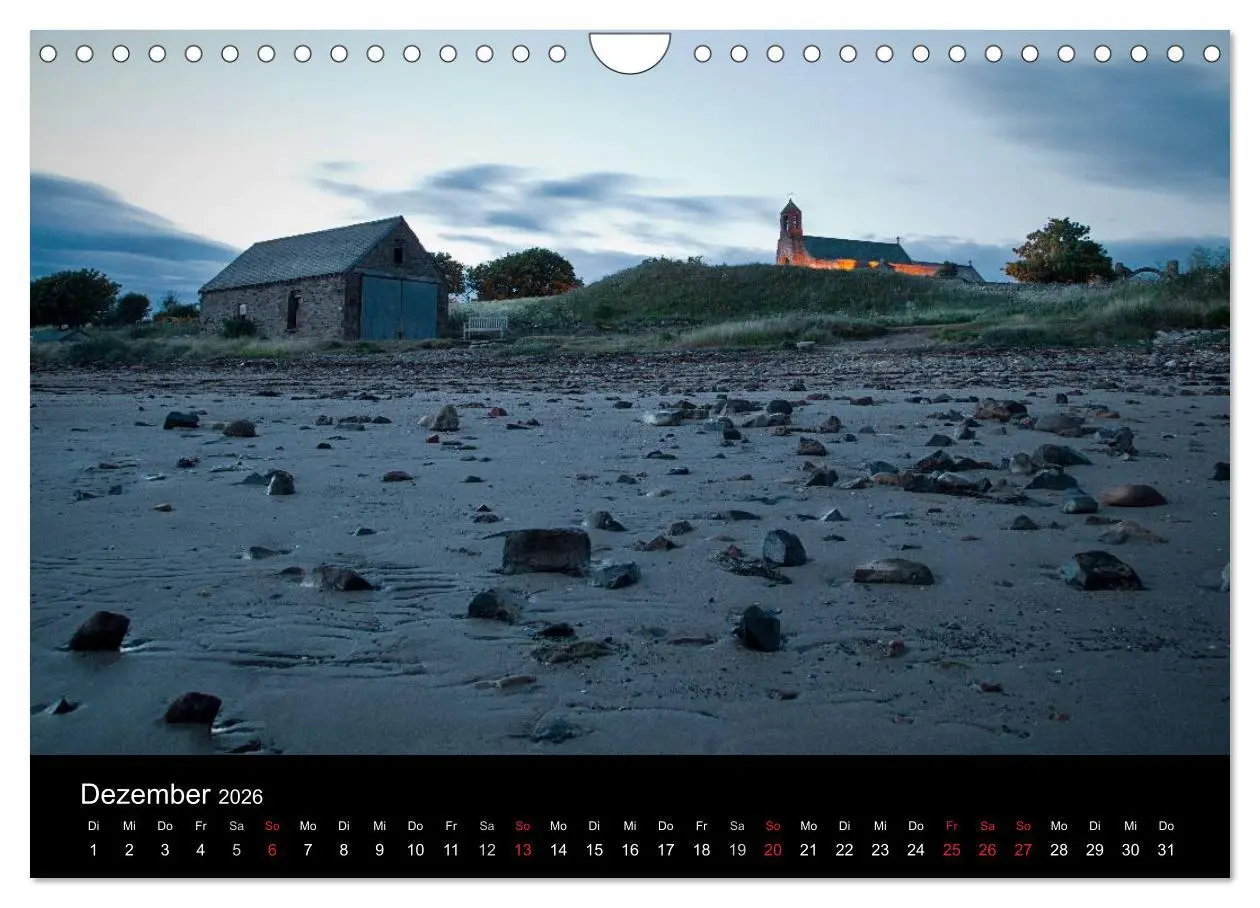 Bild: 9783516140033 | Holy Island - England (Wandkalender 2026 DIN A4 quer), CALVENDO...