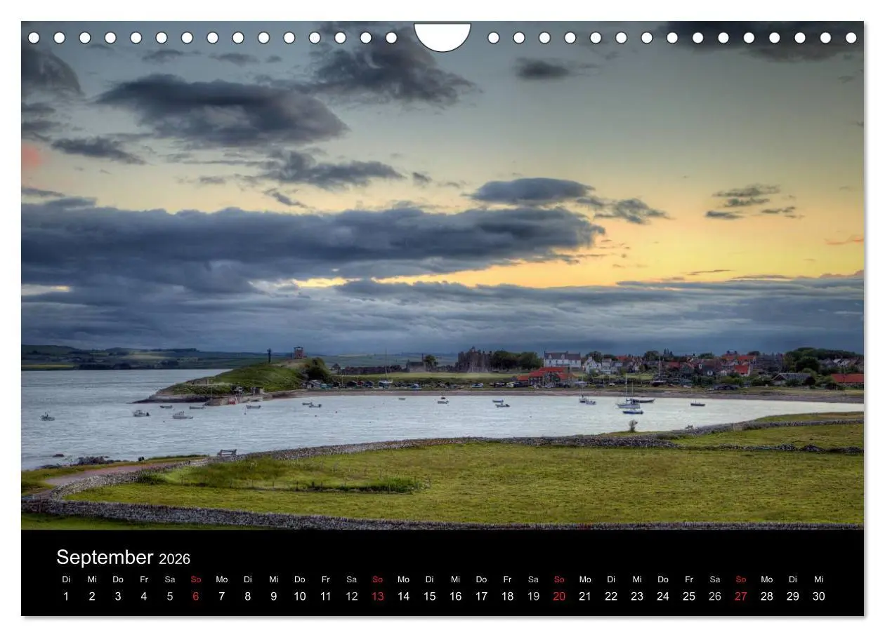 Bild: 9783516140033 | Holy Island - England (Wandkalender 2026 DIN A4 quer), CALVENDO...
