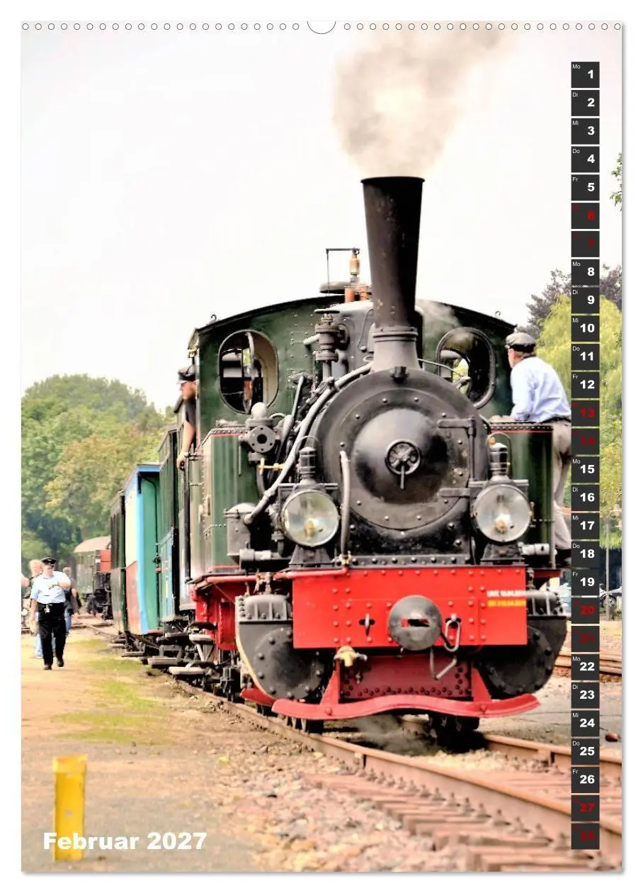 Bild: 9783569850033 | EISENBAHN - NOSTALGIE - 2027 (Wandkalender 2027 DIN A2 hoch),...