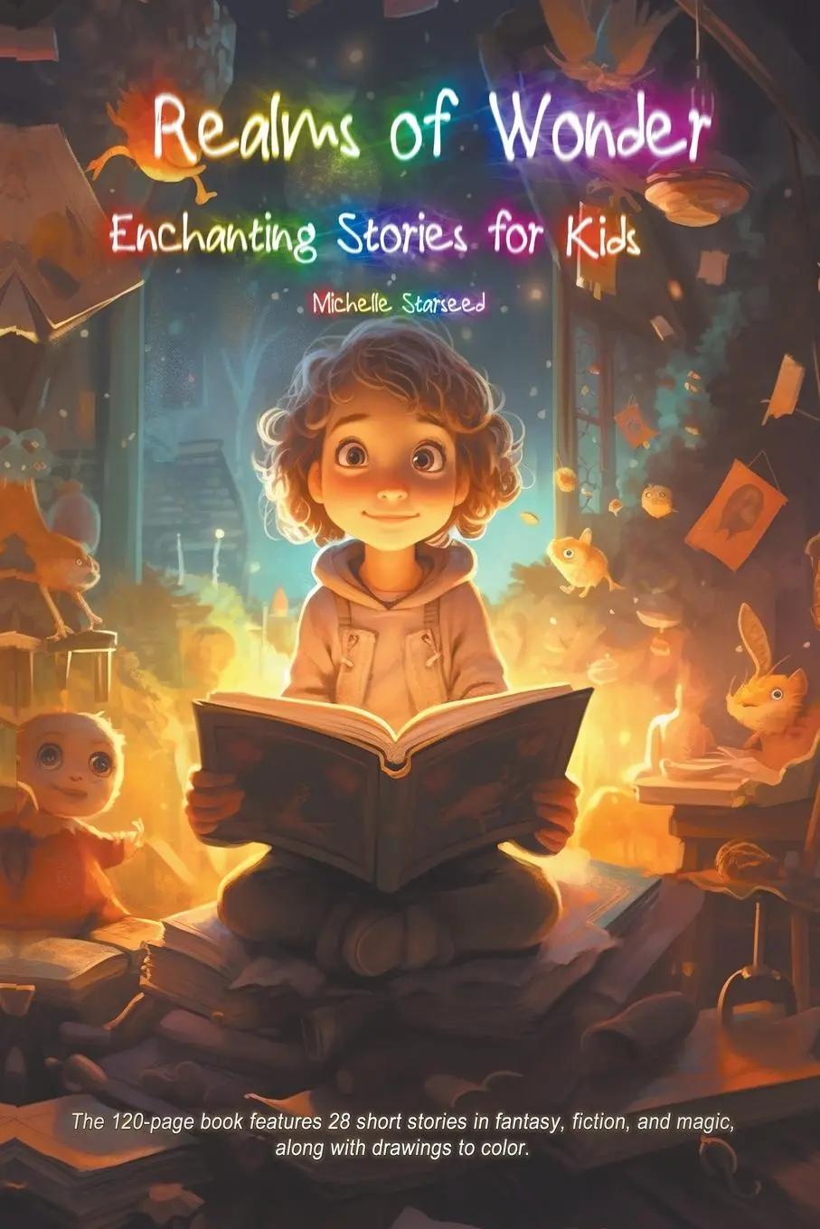 Cover: 9798223420033 | Realms of Wonder | Enchanting Stories for Kids | Michelle Starseed