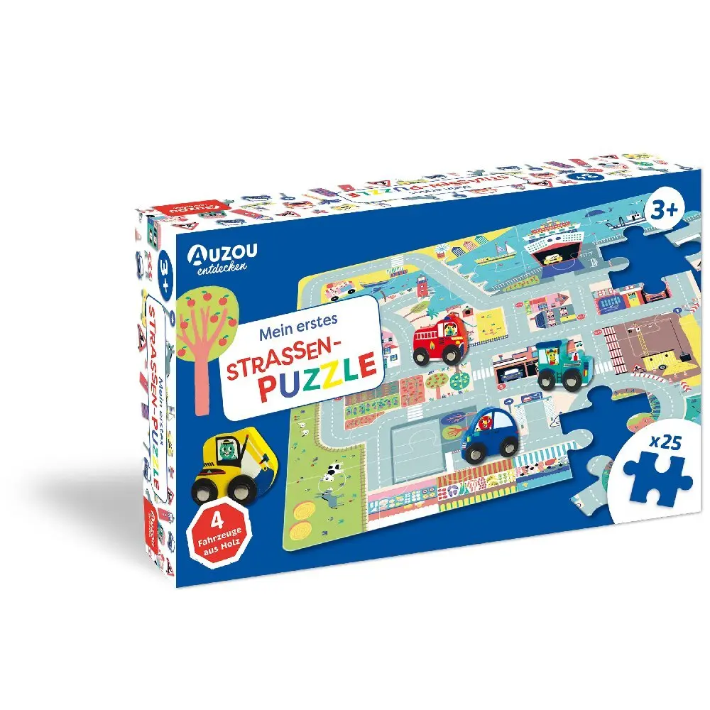 Cover: 3760354050133 | Mein erstes Straßenpuzzle | Èmilie Lapeyre | Spiel | In Spielebox
