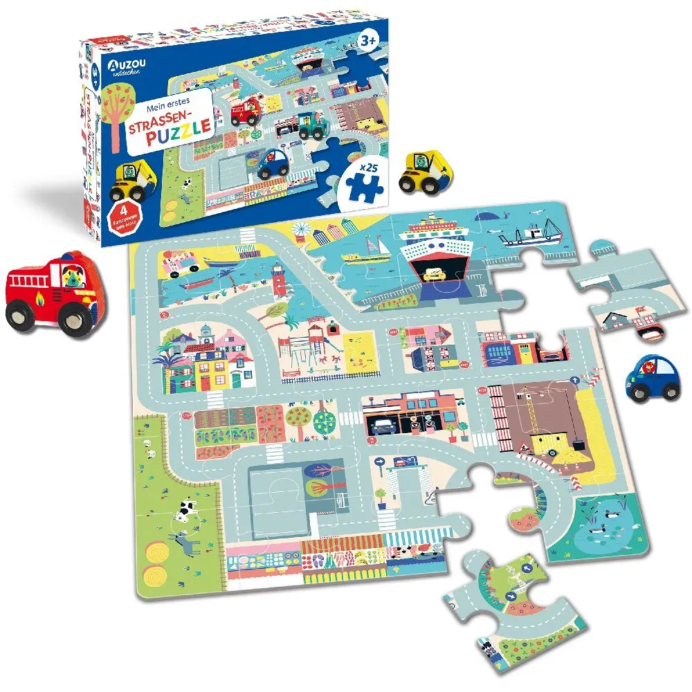 Bild: 3760354050133 | Mein erstes Straßenpuzzle | Èmilie Lapeyre | Spiel | In Spielebox