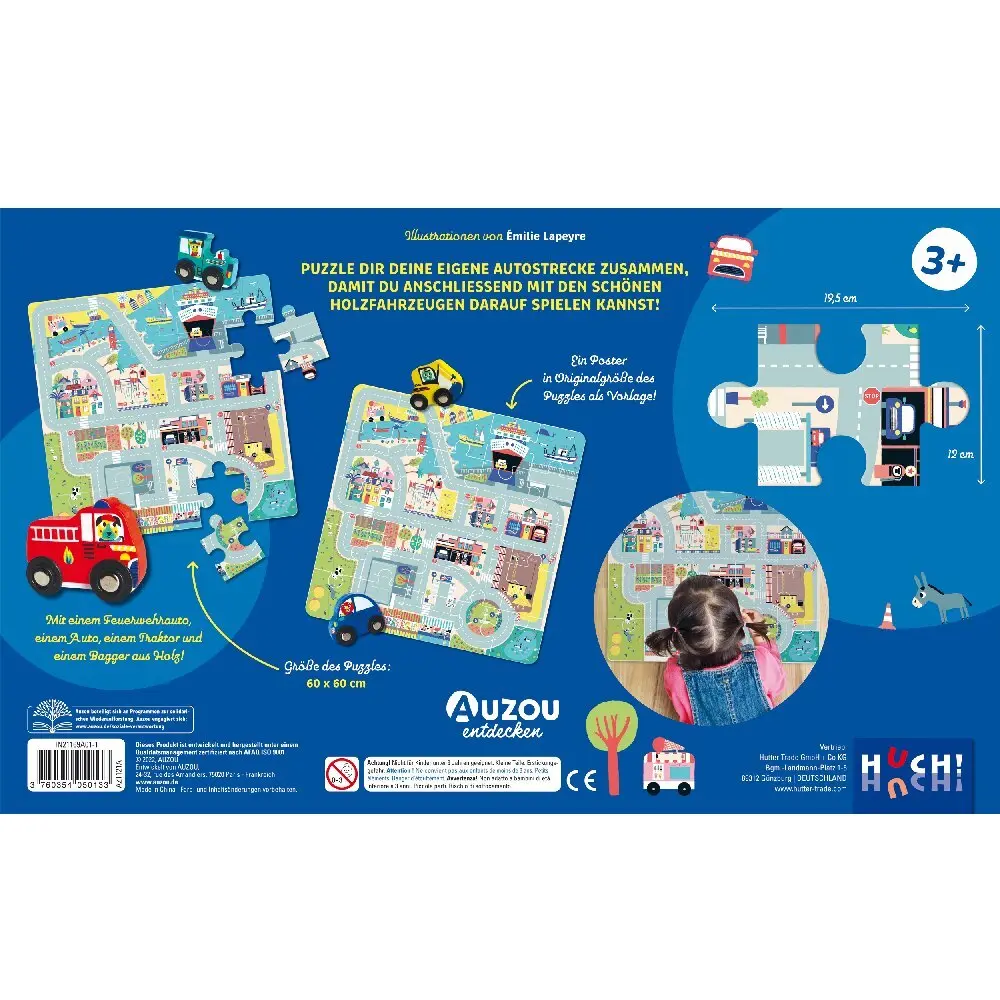 Bild: 3760354050133 | Mein erstes Straßenpuzzle | Èmilie Lapeyre | Spiel | In Spielebox