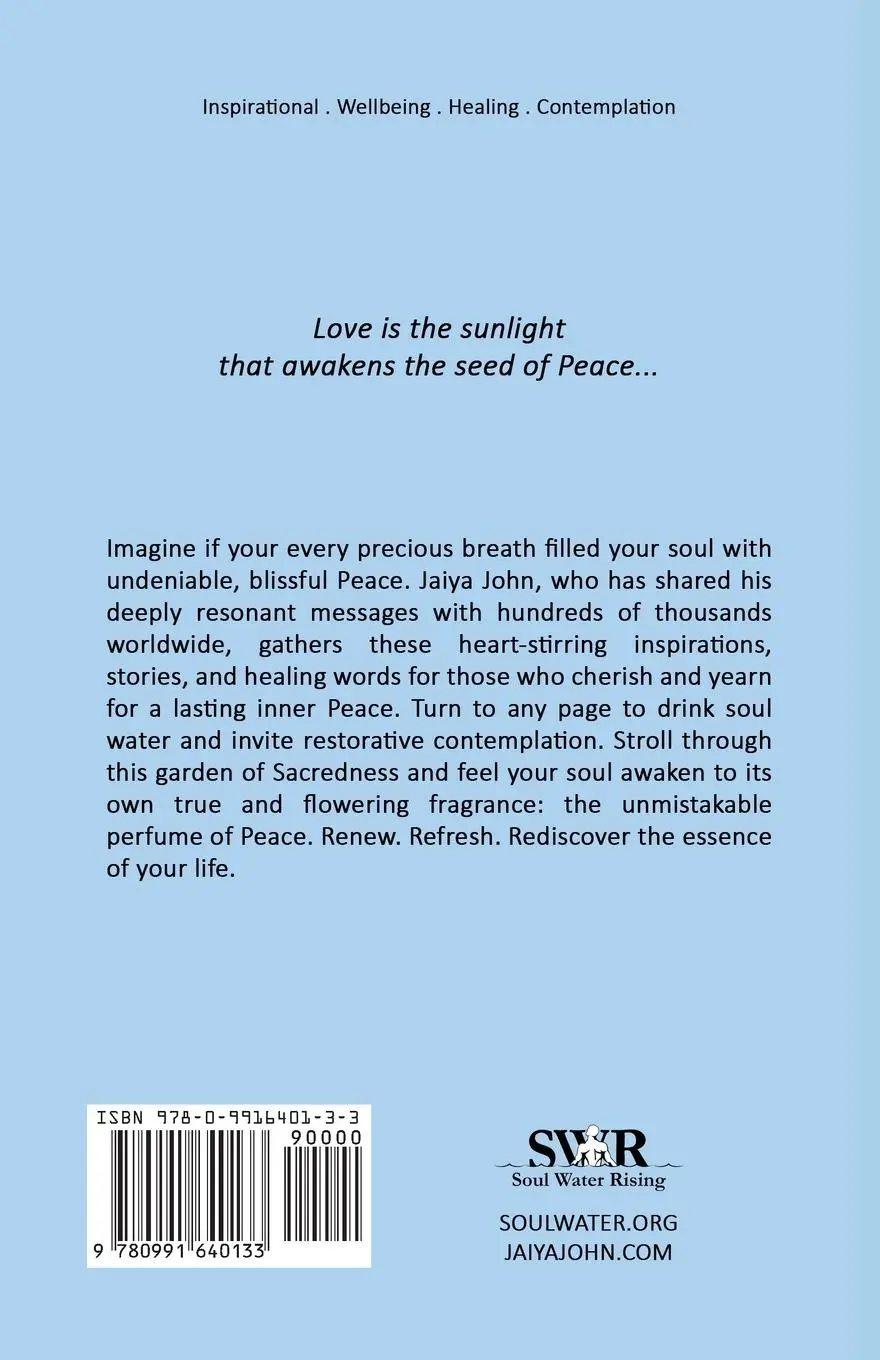 Rückseite: 9780991640133 | Fresh Peace | Daily Blossoming of the Soul | Jaiya John | Taschenbuch