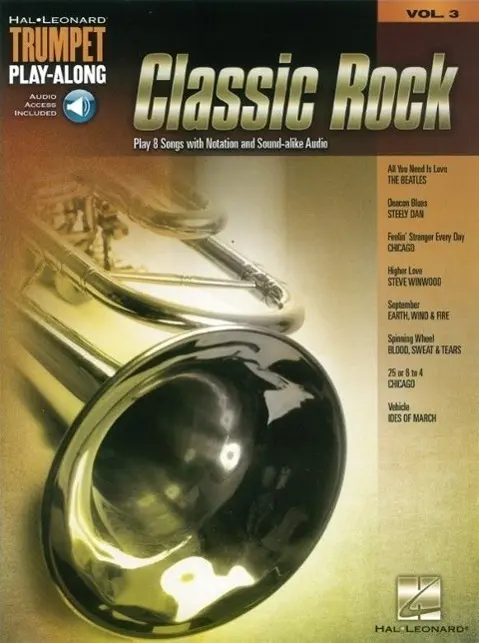 Cover: 9781495000133 | Classic Rock | Trumpet Play-Along Volume 3 | Hal Leonard Corp | Buch