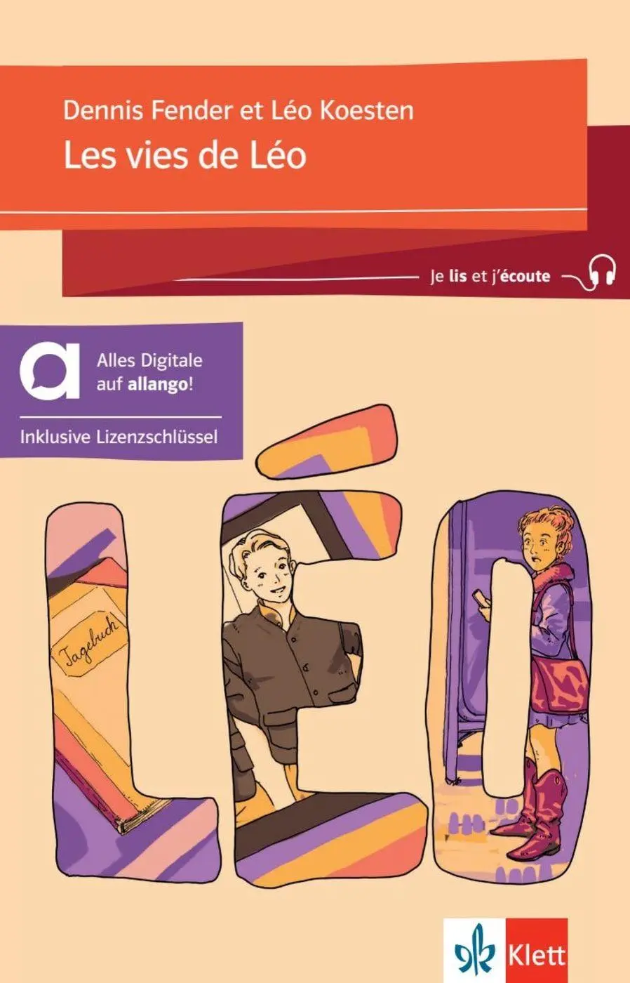 Cover: 9783125910133 | Les vies de Léo - Hybride Ausgabe allango | Dennis Fender (u. a.)