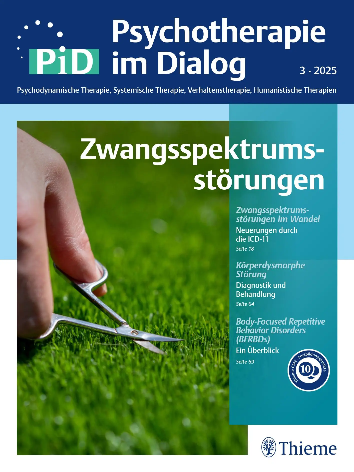 Cover: 9783132460133 | Zwangsspektrumsstörungen | PiD - Psychotherapie im Dialog | Buch