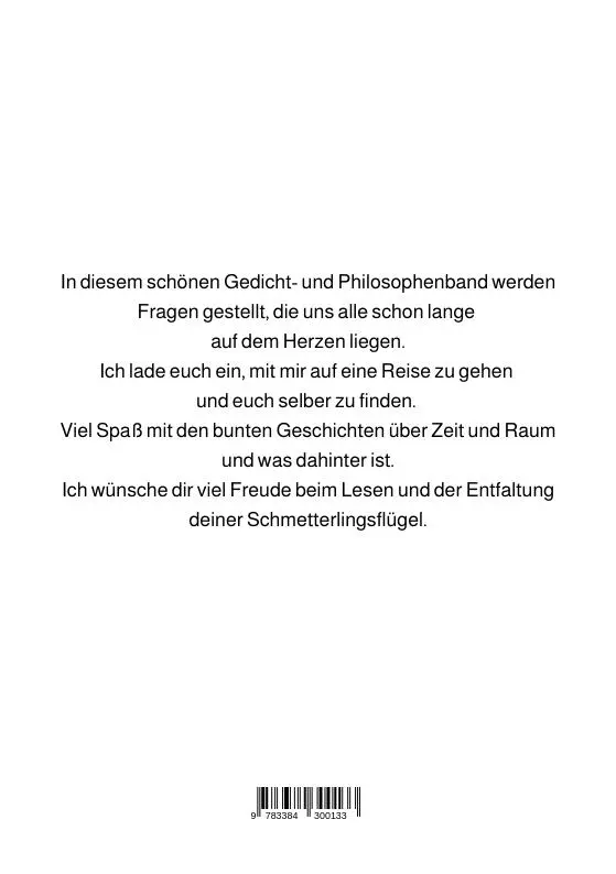 Rückseite: 9783384300133 | Lass deine Schmetterlingsflügel fliegen | Entdecke dich selbst! | Buch