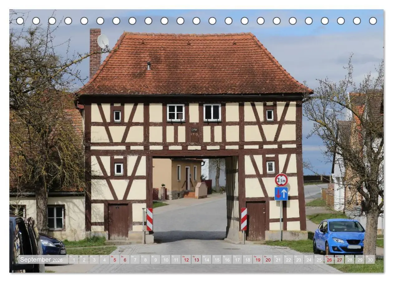 Bild: 9783457730133 | Ins Land der Franken fahren (Tischkalender 2026 DIN A5 quer),...