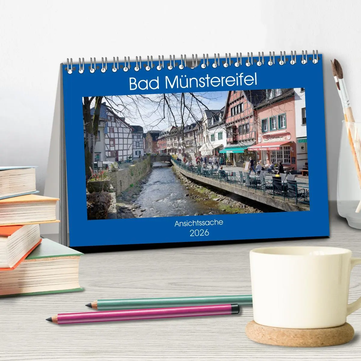 Bild: 9783457800133 | Bad Münstereifel - Ansichtssache (Tischkalender 2026 DIN A5 quer),...