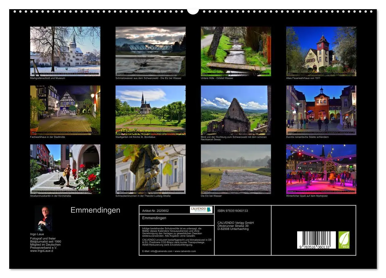 Bild: 9783516060133 | Emmendingen (hochwertiger Premium Wandkalender 2026 DIN A2 quer),...