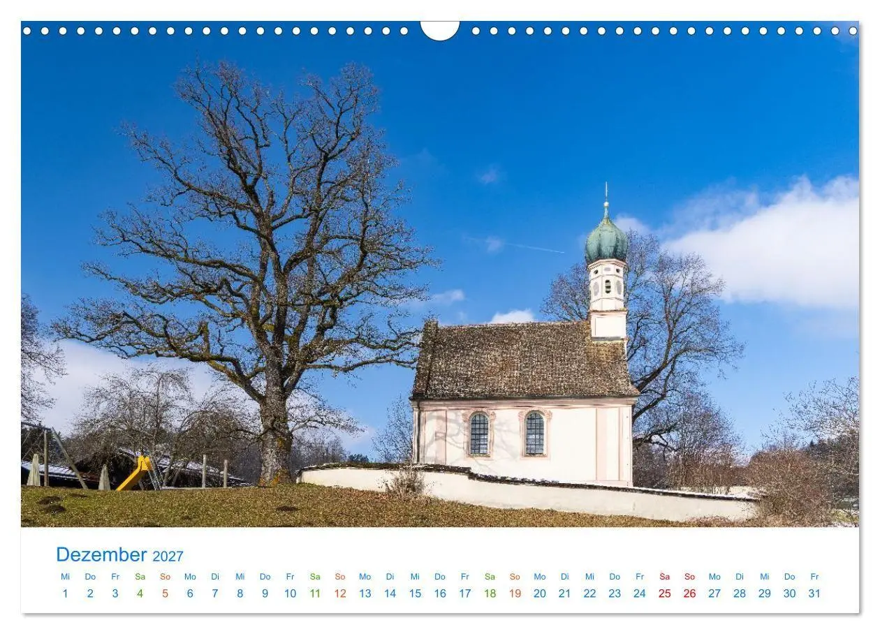 Bild: 9783516820133 | Im blauen Land am Alpenrand (Wandkalender 2027 DIN A3 quer),...