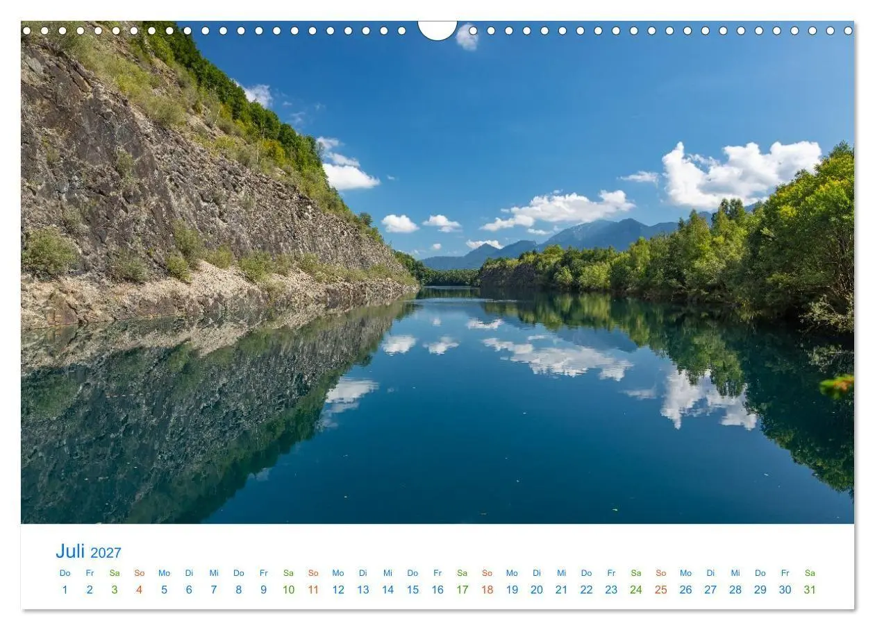 Bild: 9783516820133 | Im blauen Land am Alpenrand (Wandkalender 2027 DIN A3 quer),...