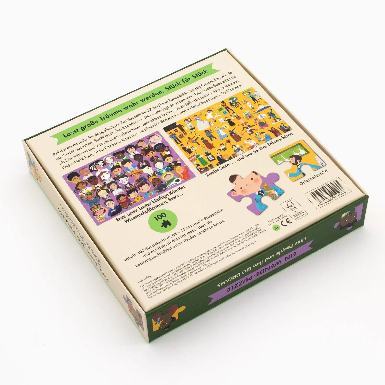 Bild: 4038239050233 | Little People, BIG DREAMS - Das Puzzle | María Isabel Sánchez Vegara