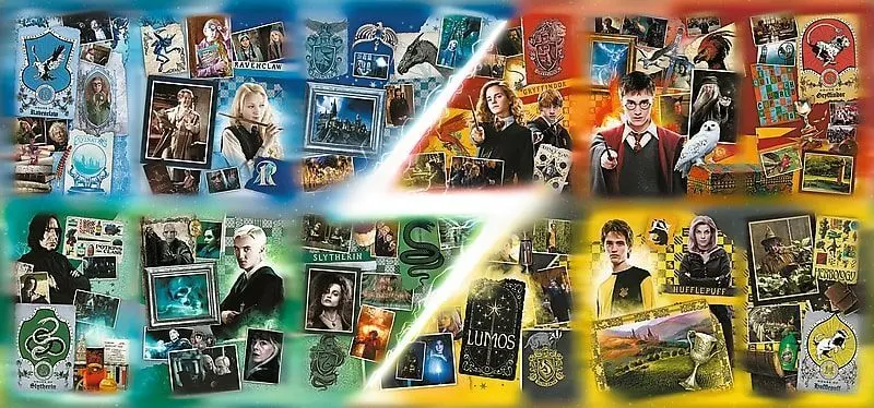 Bild: 5900511810233 | UFT Puzzle 9000 - Harry Potter - Die Häuser von Hogwarts | Spiel