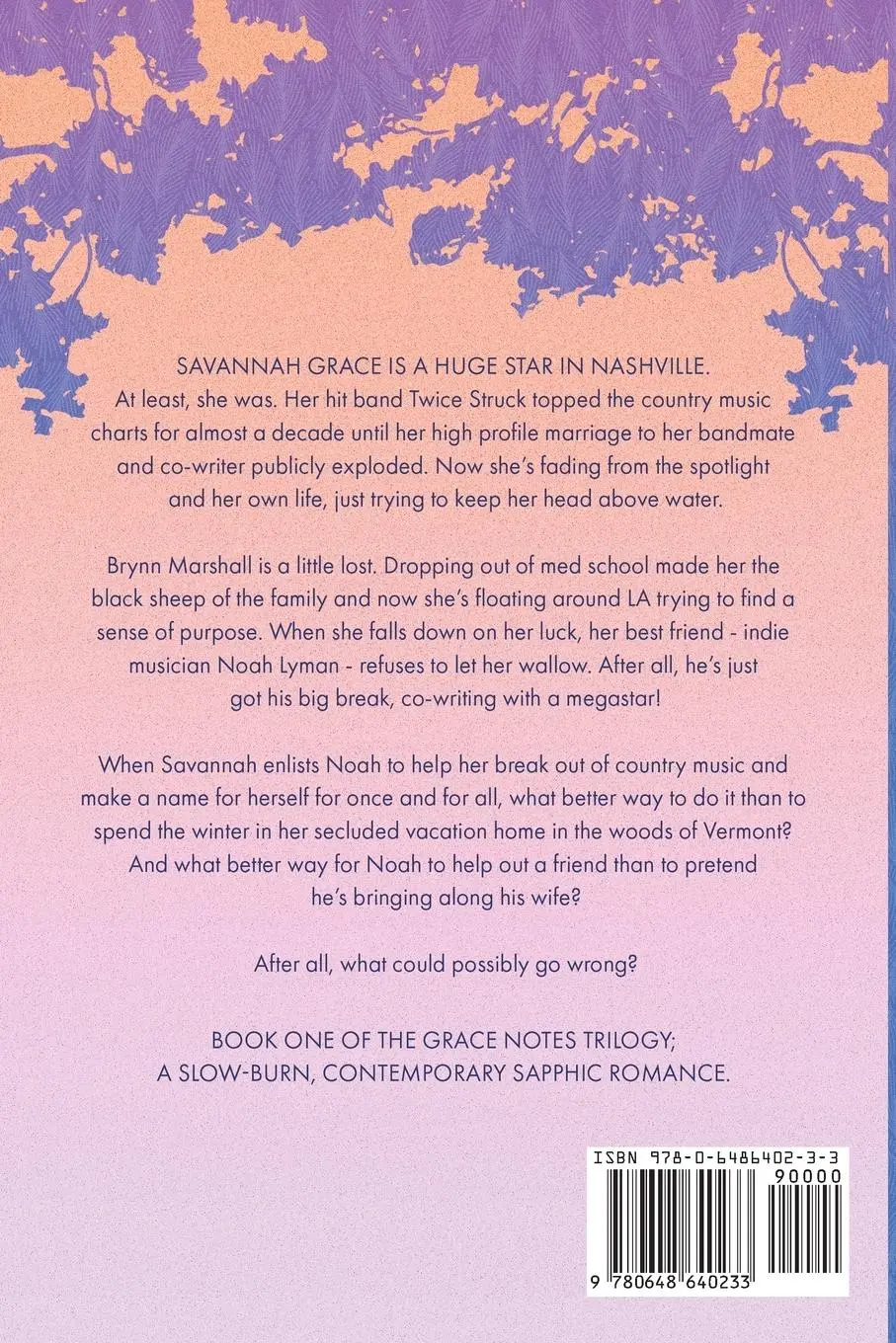 Rückseite: 9780648640233 | Falls From Grace | Ruby Landers | Taschenbuch | Englisch | 2024