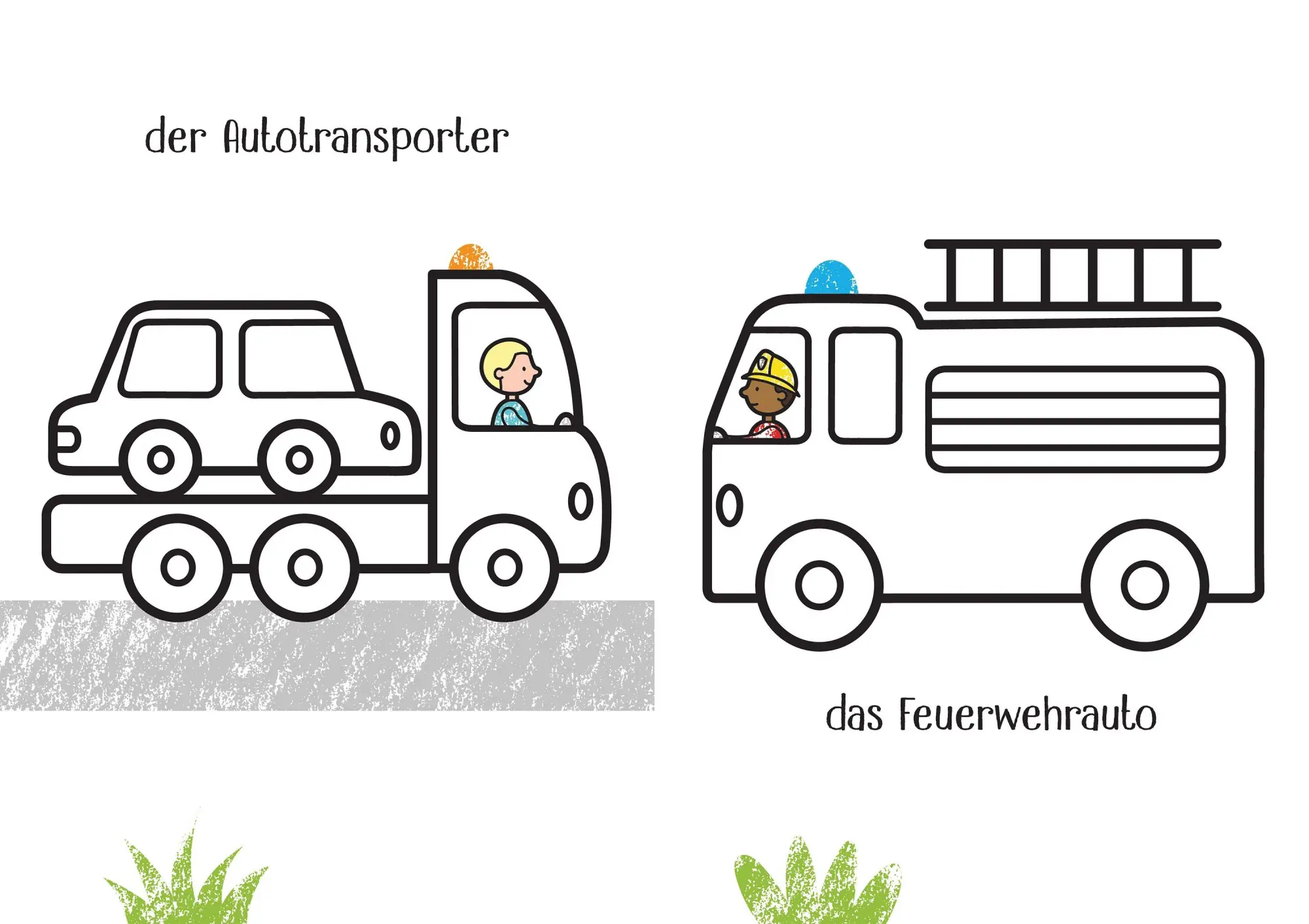 Bild: 9781035700233 | Kleine Kreativ-Werkstatt - Ganz einfach ausmalen: Lastwagen | Nolan