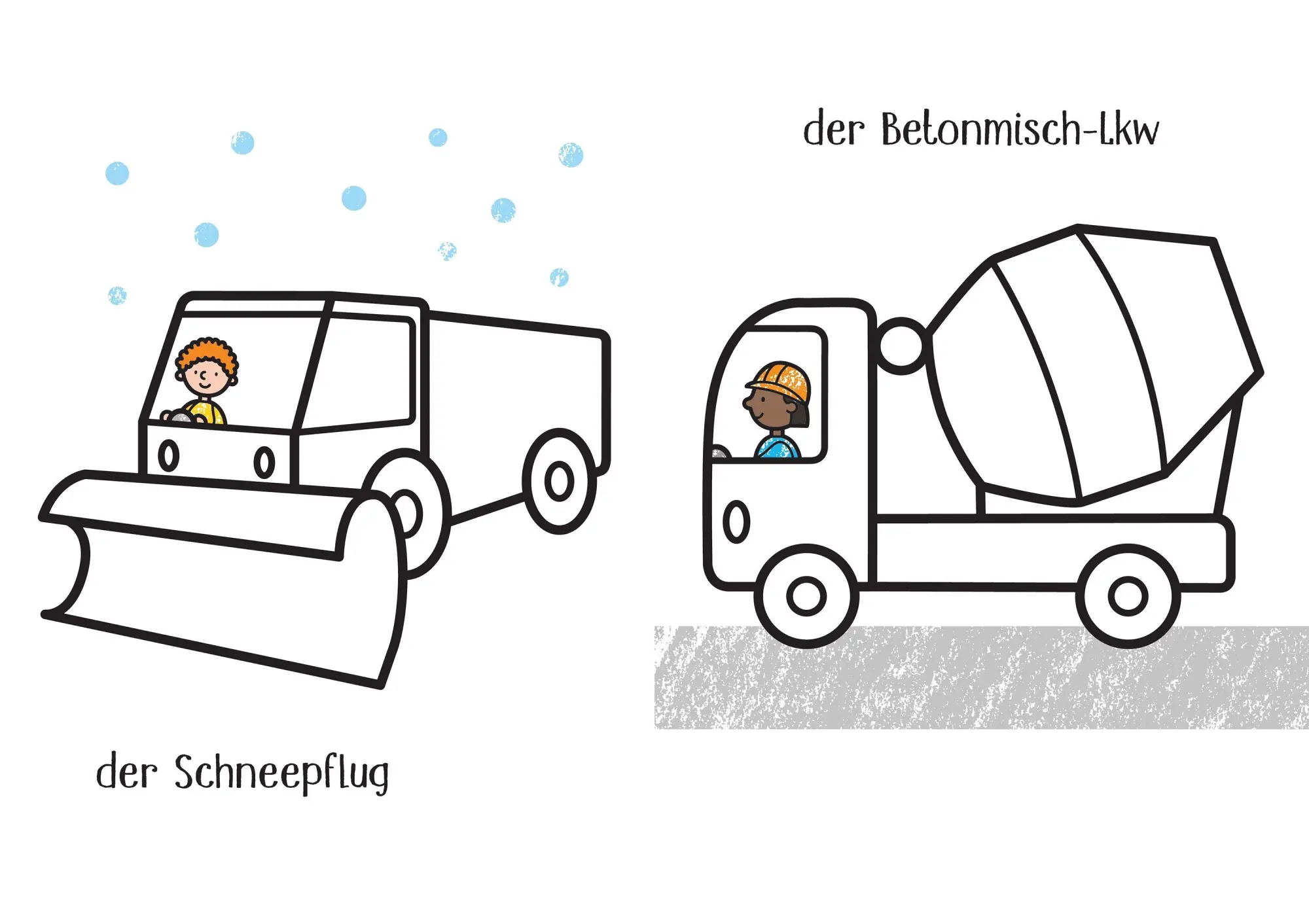 Bild: 9781035700233 | Kleine Kreativ-Werkstatt - Ganz einfach ausmalen: Lastwagen | Nolan