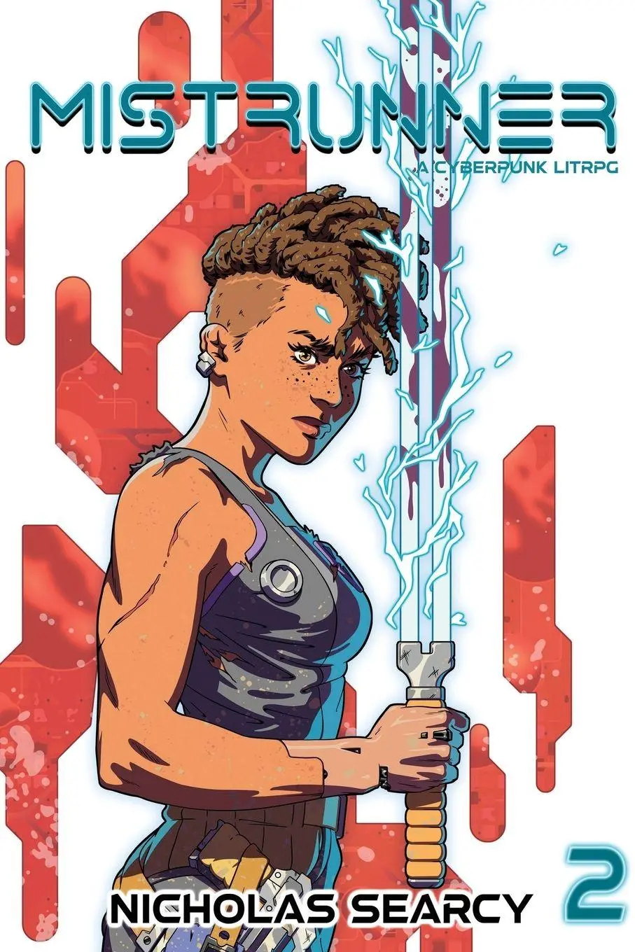 Cover: 9781039450233 | Mistrunner 2 | A Cyberpunk LitRPG | Nicholas Searcy | Taschenbuch
