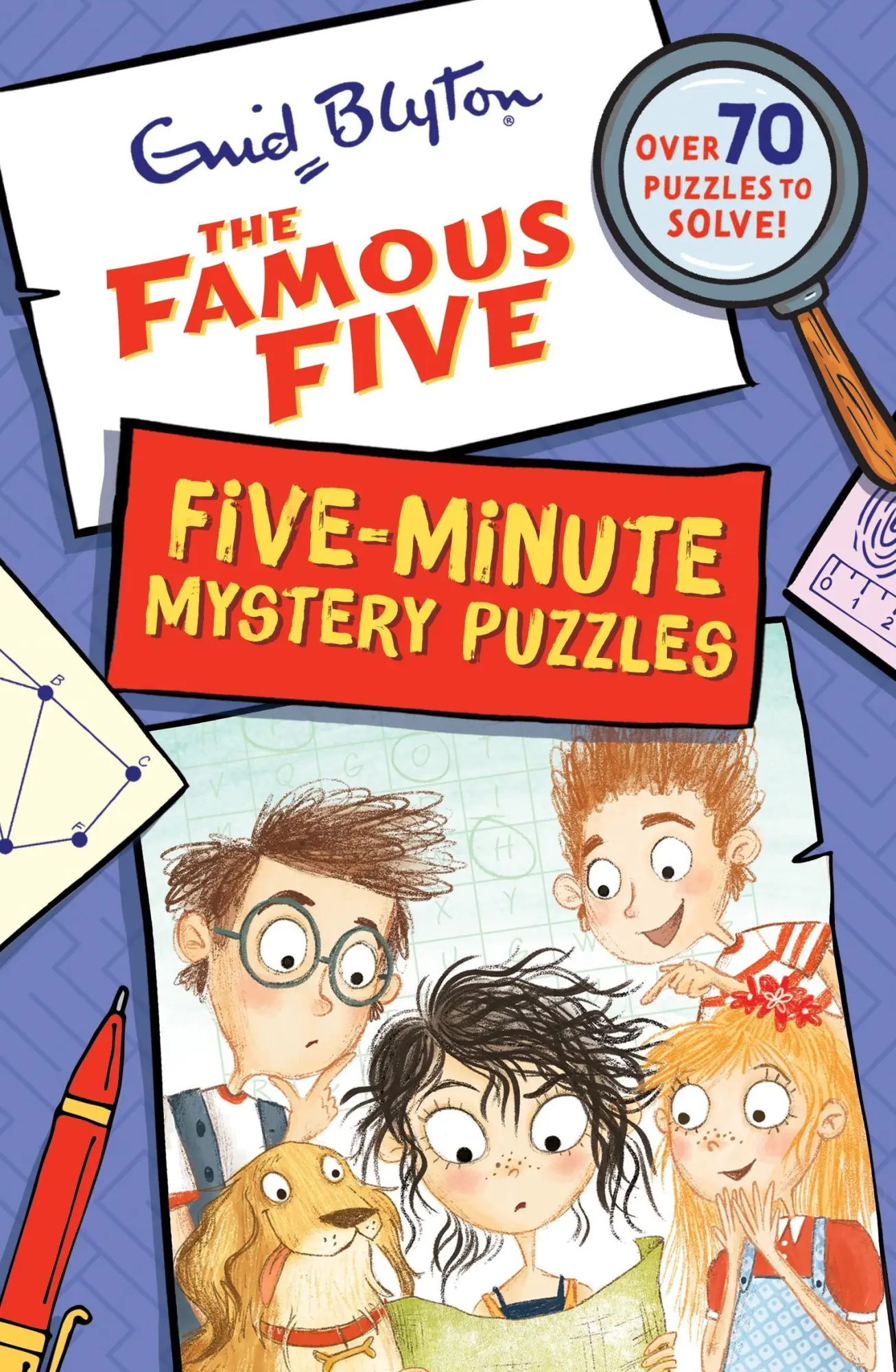 Cover: 9781444980233 | Famous Five: Five-Minute Mystery Puzzles | Enid Blyton | Taschenbuch