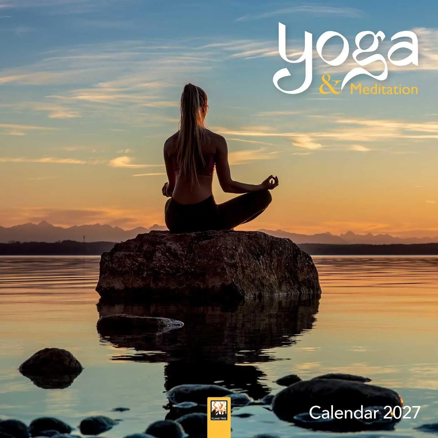 Cover: 9781806940233 | Yoga &amp; Meditation 2027 - Original Flame Tree Publishing-Kalender...
