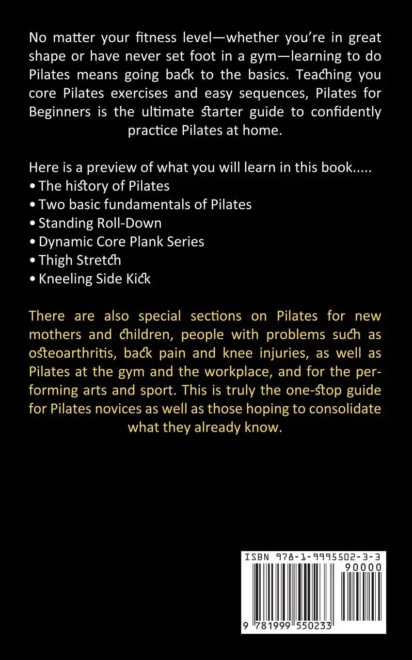 Rückseite: 9781999550233 | Pilates | Peter Rodriguez | Taschenbuch | Englisch | 2023
