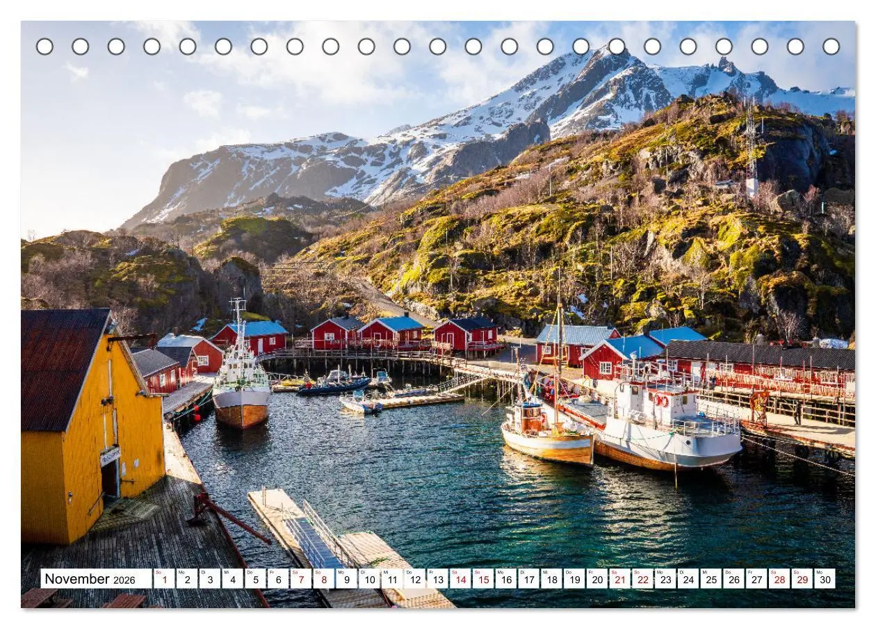 Bild: 9783457580233 | Lofoten - Eine Reise durch Nordnorwegen (Tischkalender 2026 DIN A5...