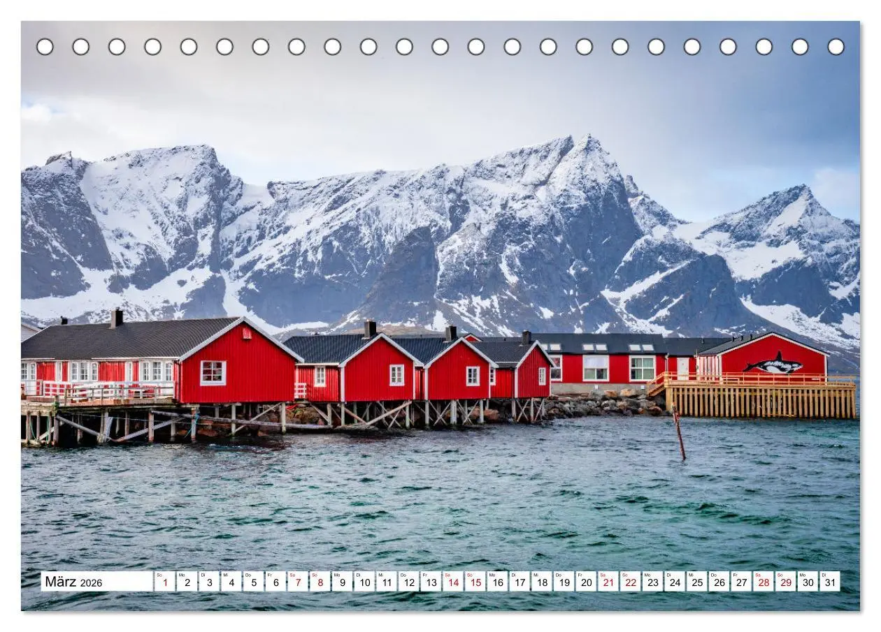 Bild: 9783457580233 | Lofoten - Eine Reise durch Nordnorwegen (Tischkalender 2026 DIN A5...