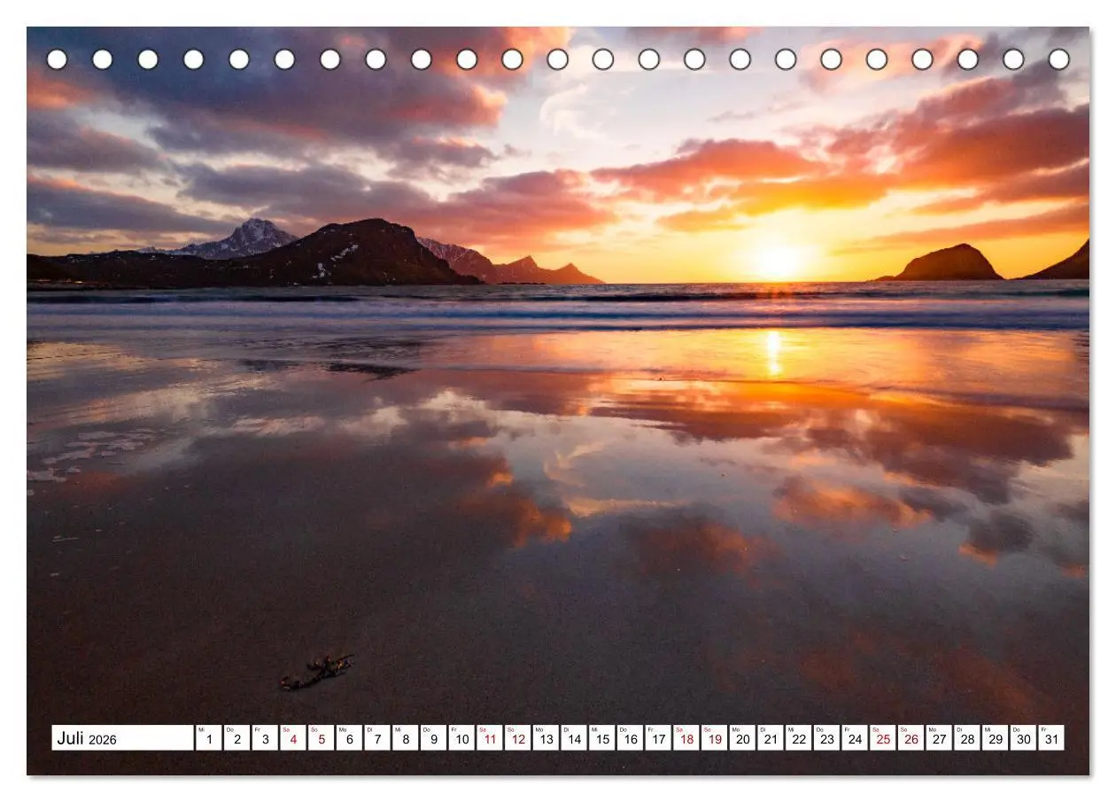 Bild: 9783457580233 | Lofoten - Eine Reise durch Nordnorwegen (Tischkalender 2026 DIN A5...