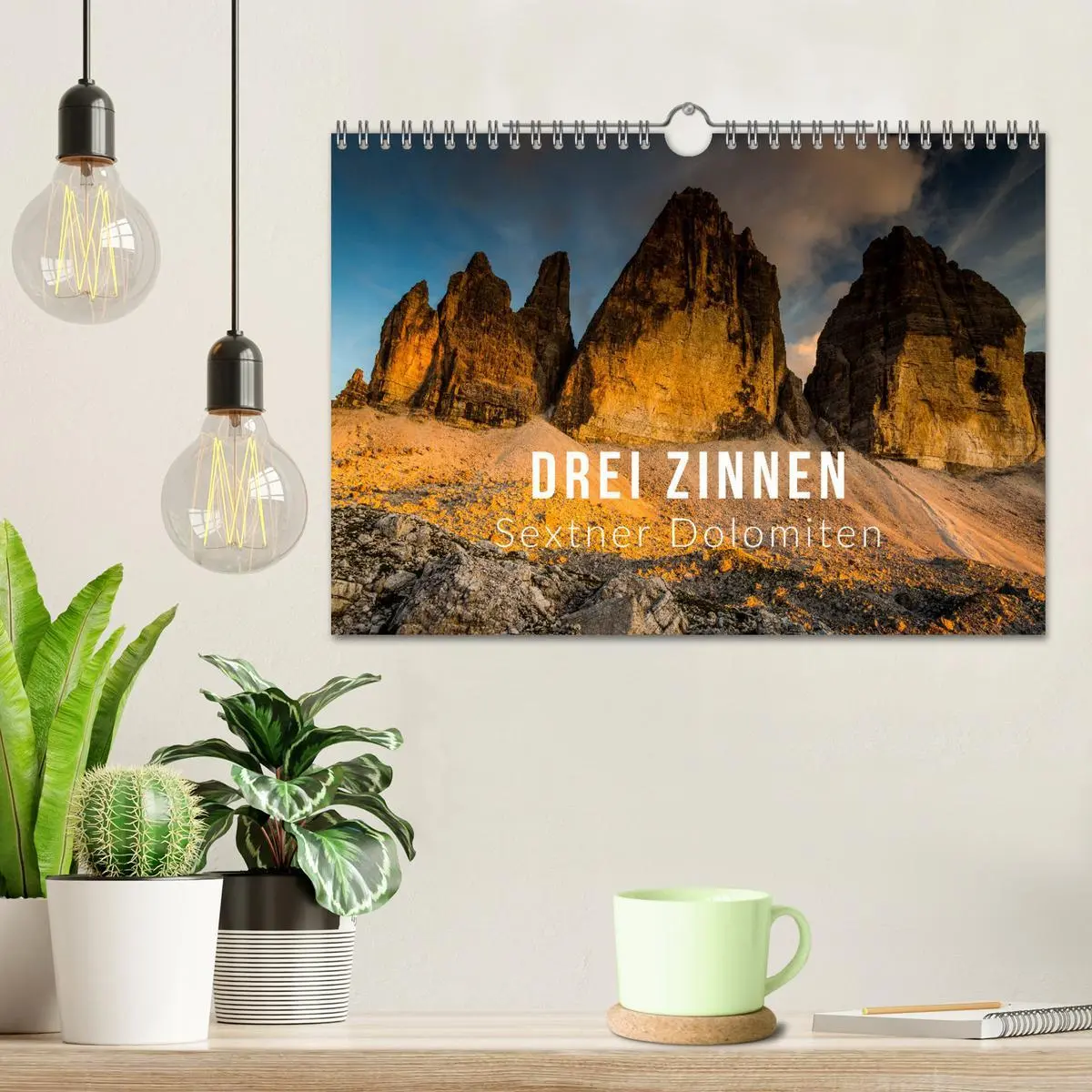 Bild: 9783457890233 | Drei Zinnen. Sextner Dolomiten (Wandkalender 2026 DIN A4 quer),...