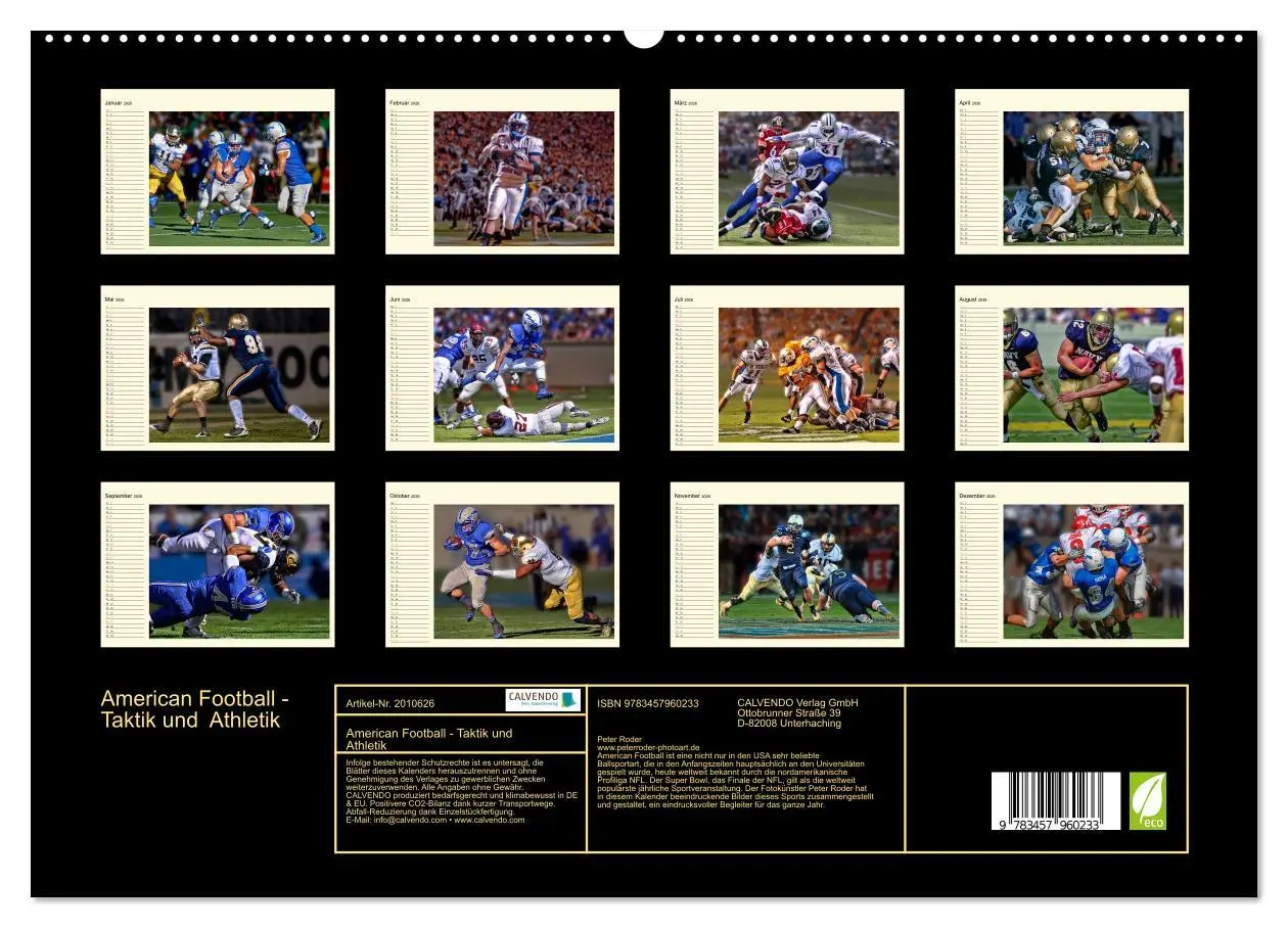 Bild: 9783457960233 | American Football - Taktik und Athletik (hochwertiger Premium...