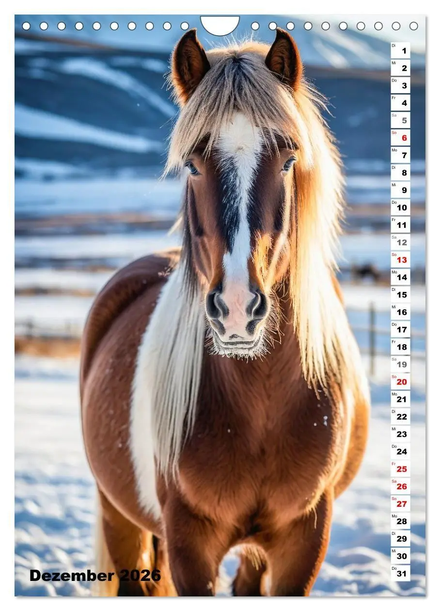 Bild: 9783516670233 | Pferdekalender - Wunderschöne Pferde in Natur und Portraits...