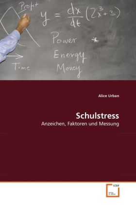 Schulstress | Anzeichen, Faktoren und Messung | Alice Urban | Taschenbuch | Deutsch | VDM Verlag Dr. Müller | EAN 9783639290233 - Urban, Alice
