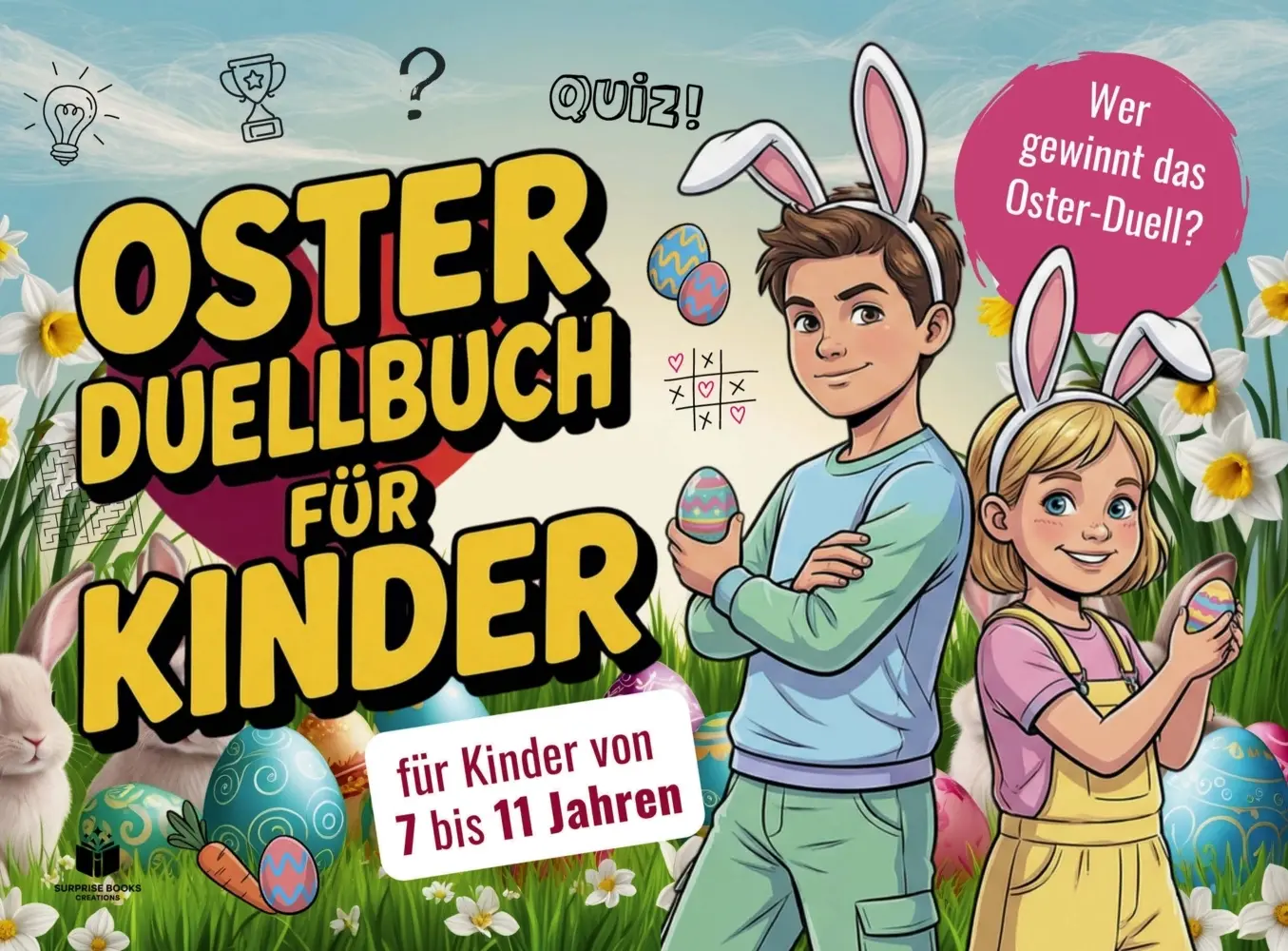 Cover: 9783692730233 | Oster Duellbuch für Kinder | Surprise Books Creations | Taschenbuch