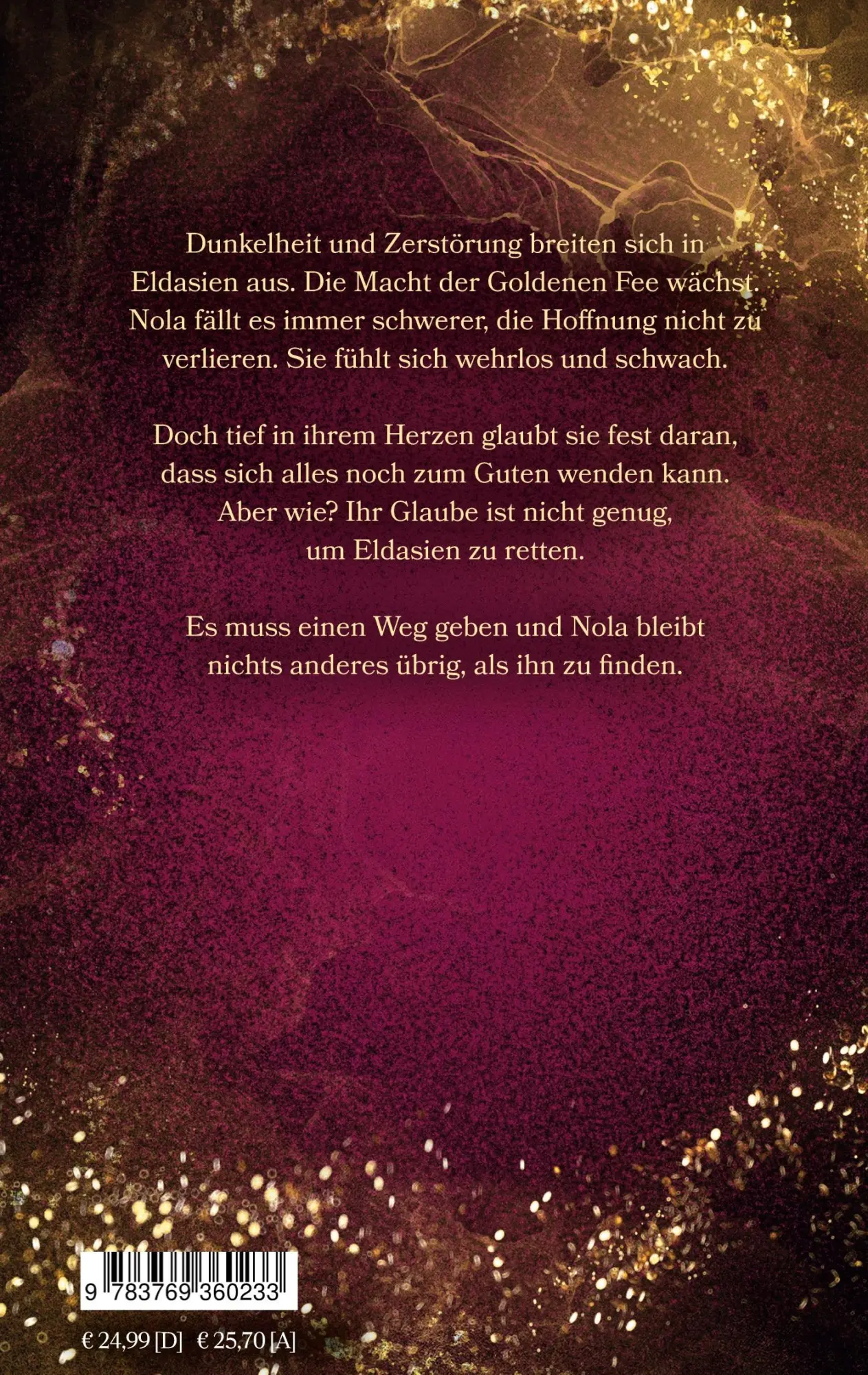Rückseite: 9783769360233 | Der Kuss der Goldenen Fee | Karola Löwenstein | Buch | 342 S. | 2024