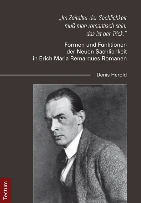 Cover: 9783828830233 | "Im Zeitalter der Sachlichkeit muß man romantisch sein, das ist der...