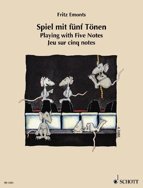 Cover: 9790001060233 | Spiel mit 5 Tönen. Playing with Five Notes. Jeu sur cinq notes, für...