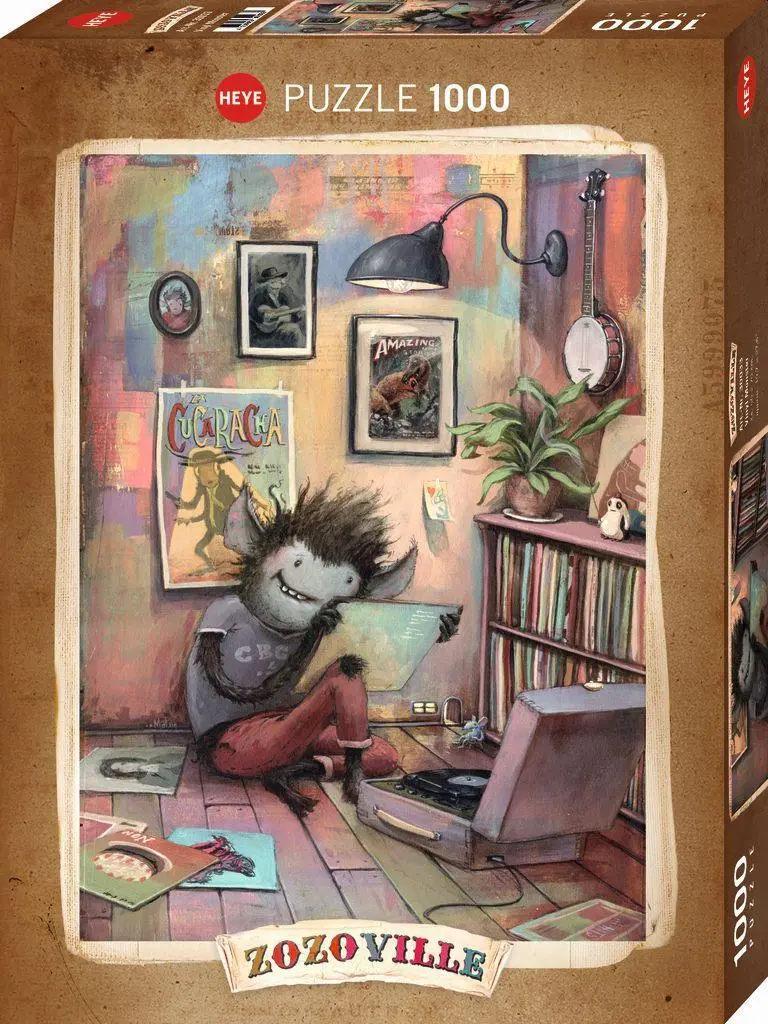 Cover: 4001689300333 | Vinyl Monster | 1000 Teile | Mateo Dineen | Spiel | 30033 | Deutsch